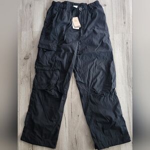 Nike Tech Pack Cargo Pants Waxed Canvas Straight Leg Black